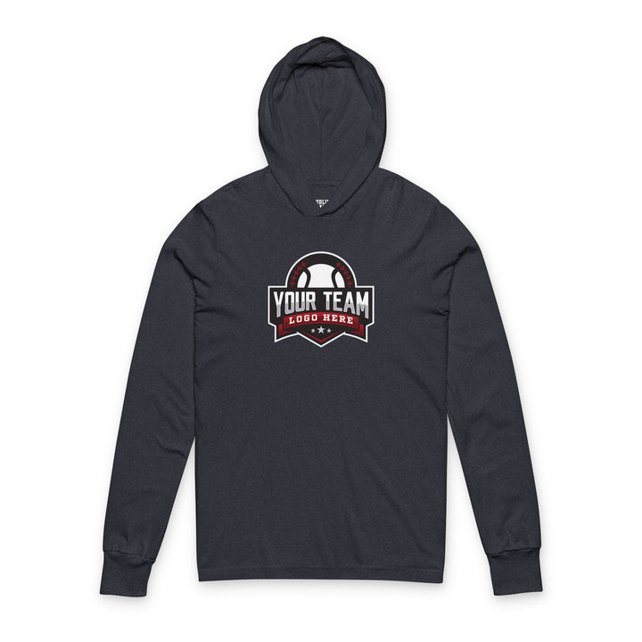 Unisex Adult Hooded Long Sleeve Shirt