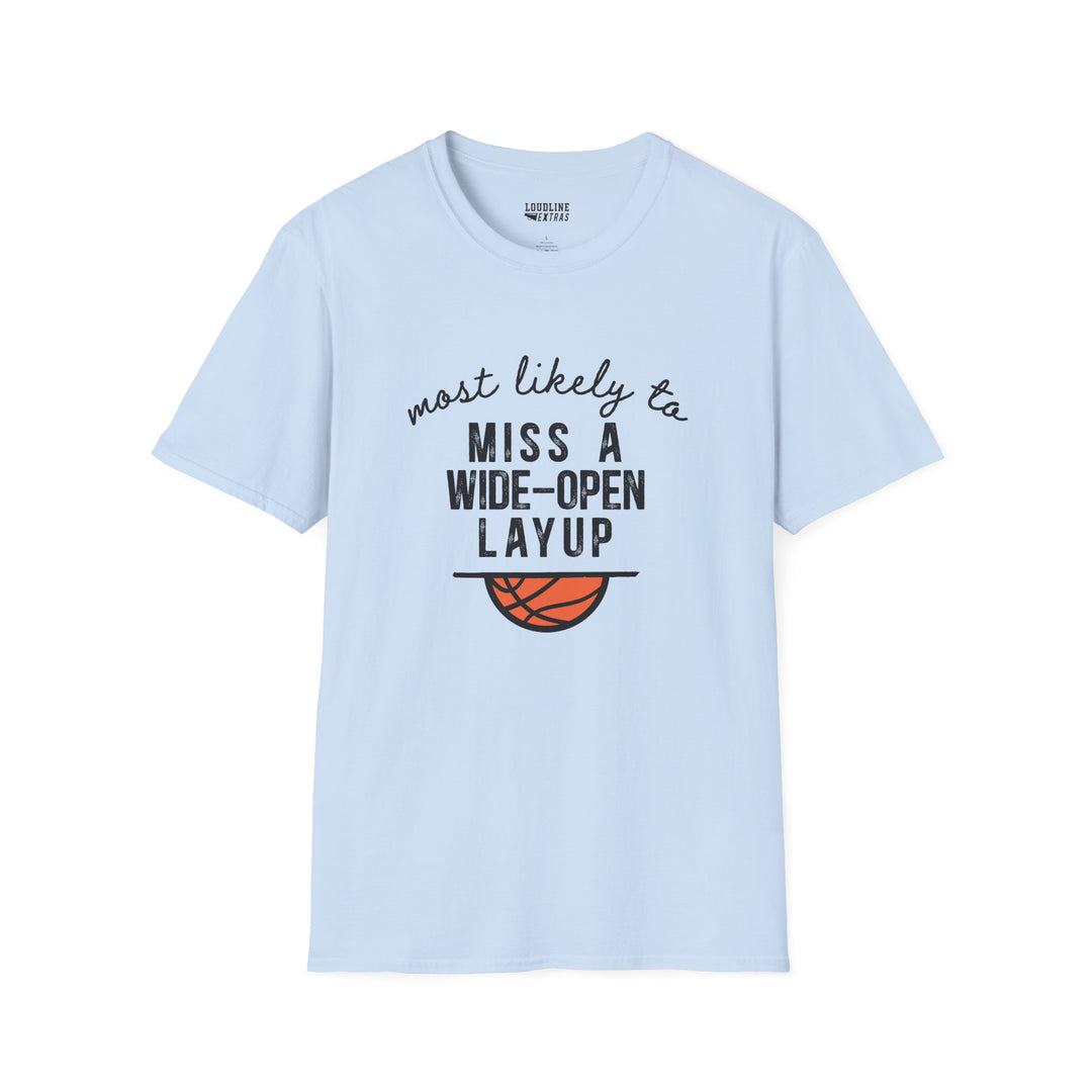 Most Likely To Basketball Unisex Adult T-Shirt