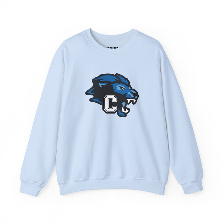 Canton Lions Football &amp; Cheer Unisex Adult Standard Crewneck Sweatshirt