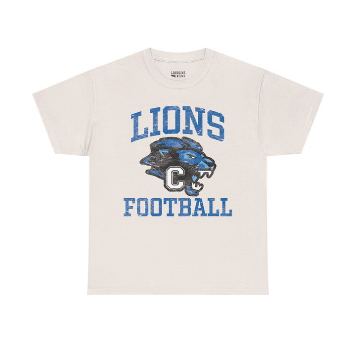 Canton Lions Football &amp; Cheer Unisex Adult Gildan Standard T-Shirt - Lions Football Design
