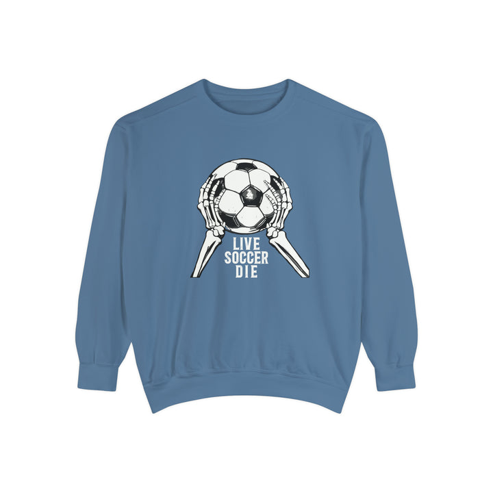 Live Soccer Die Unisex Adult Premium Crewneck Sweatshirt