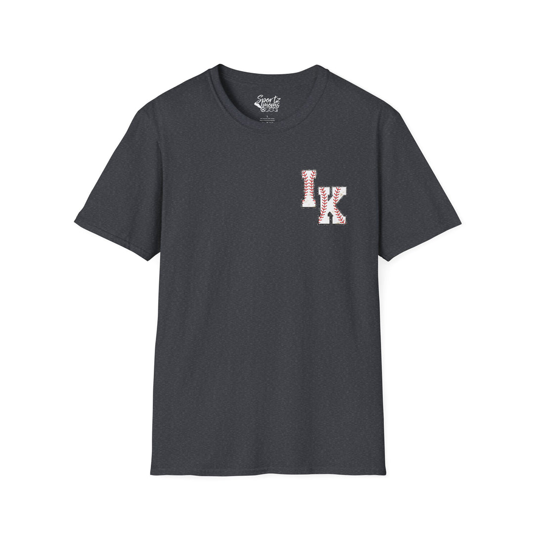Iron Knights Adult Unisex T-Shirt w/Flag Design &amp; Name and Number on Back