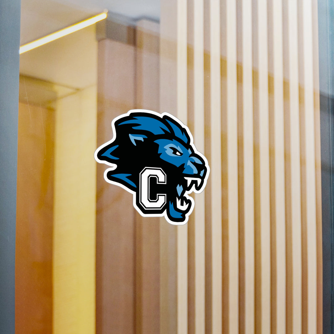 Canton Lions Football &amp; Cheer Kiss-Cut Vinyl Decals