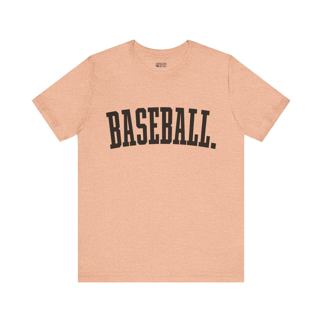 Tall Design Baseball Unisex Adult T-Shirt