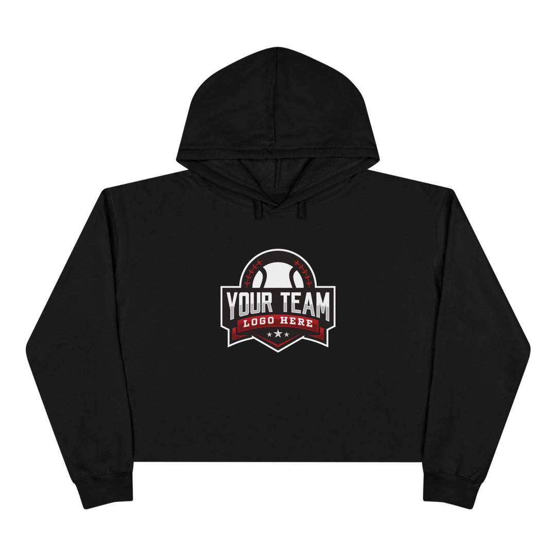 Unisex Adult Cropped Hooded Sweatshirt