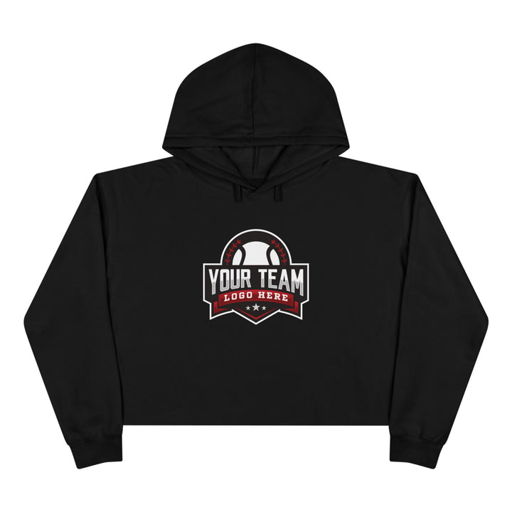 Unisex Adult Cropped Hooded Sweatshirt
