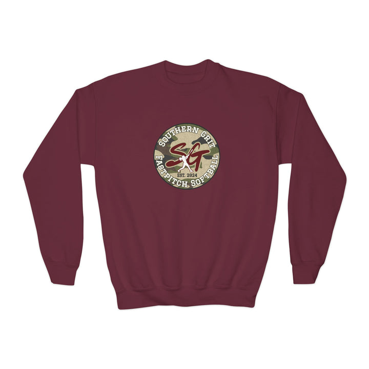 Southern Grit Unisex Youth Crewneck Sweatshirt