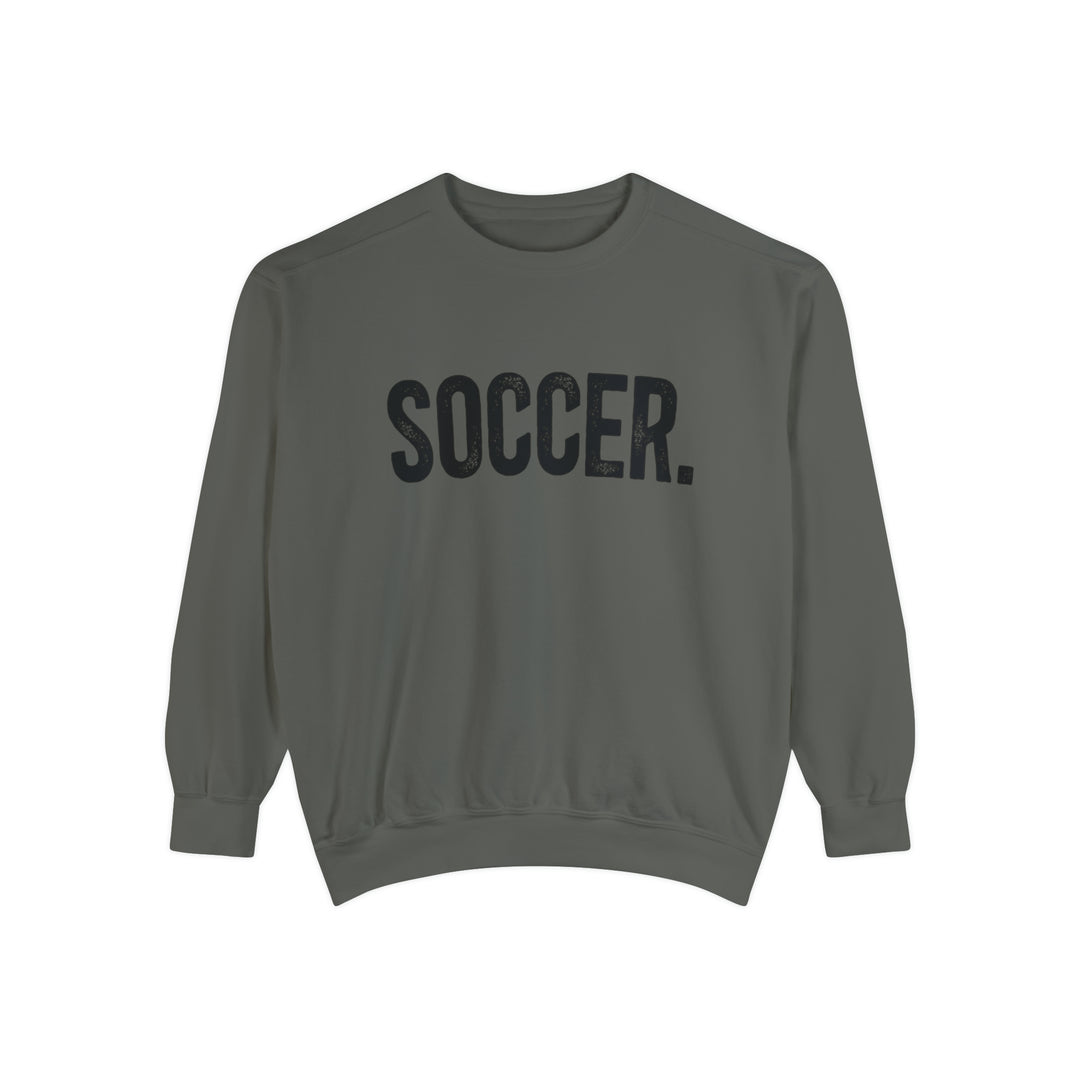 Rustic Design Soccer Unisex Adult Premium Crewneck Sweatshirt
