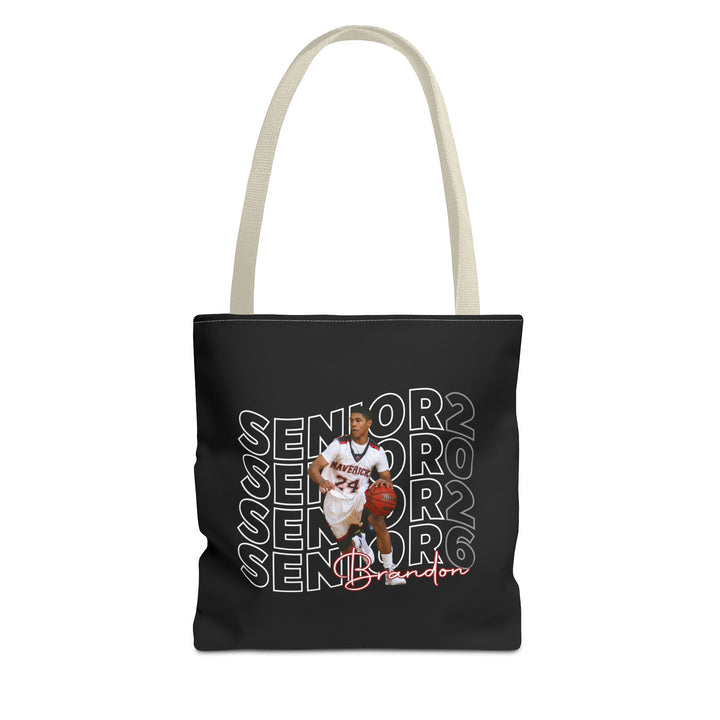 Senior Wavy Design w/Photo &amp; Name Tote Bag