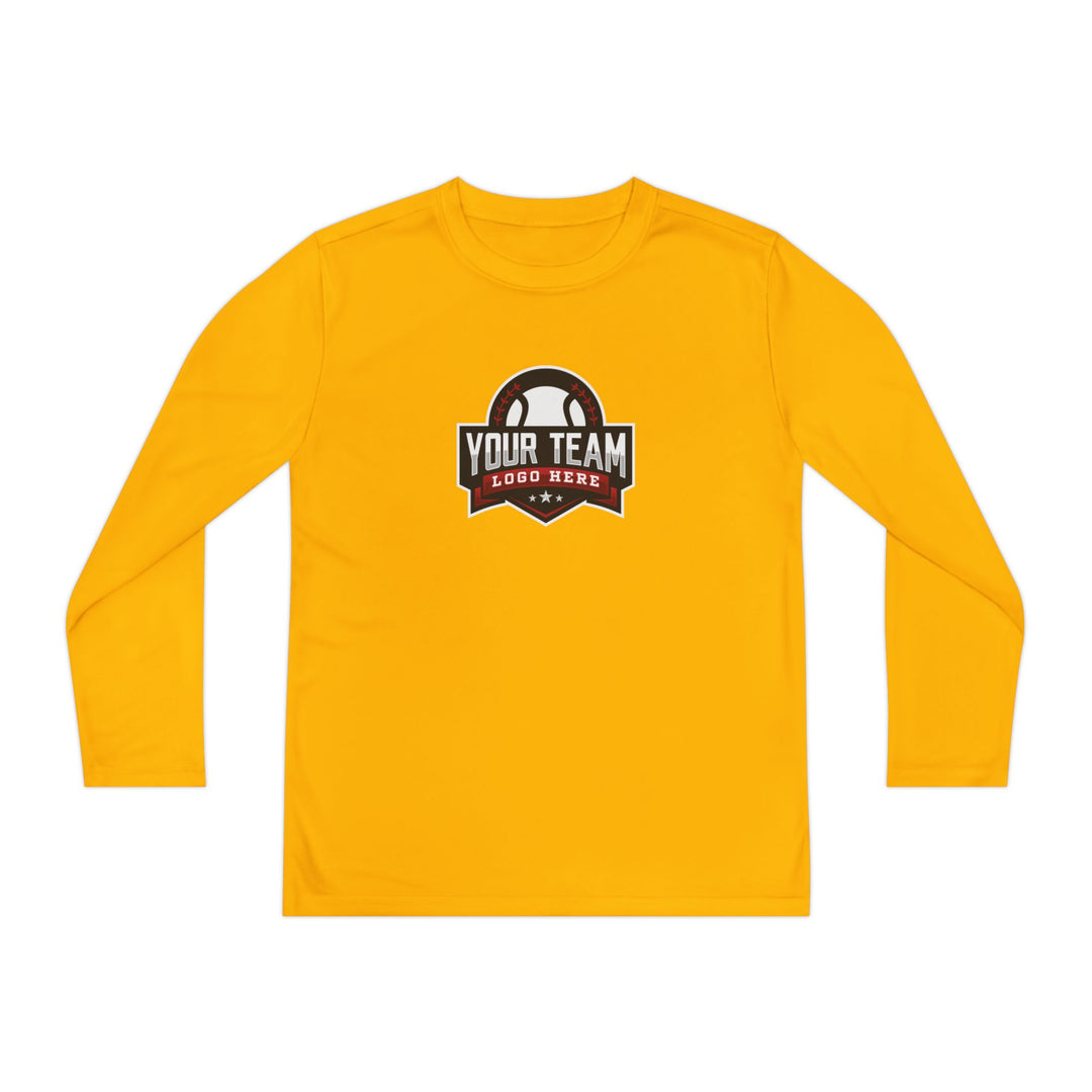 Unisex Youth Long Sleeve Moisture Wicking Shirt