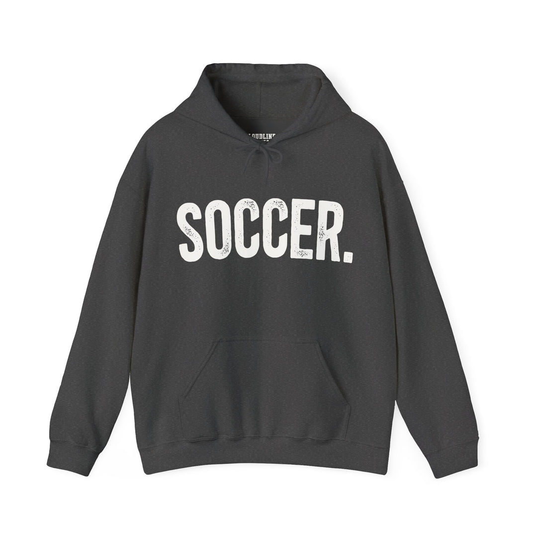 Rustic Design Soccer Unisex Adult Hooded Sweatshirt