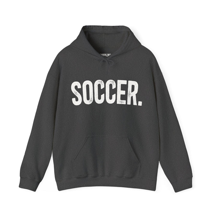 Rustic Design Soccer Unisex Adult Hooded Sweatshirt