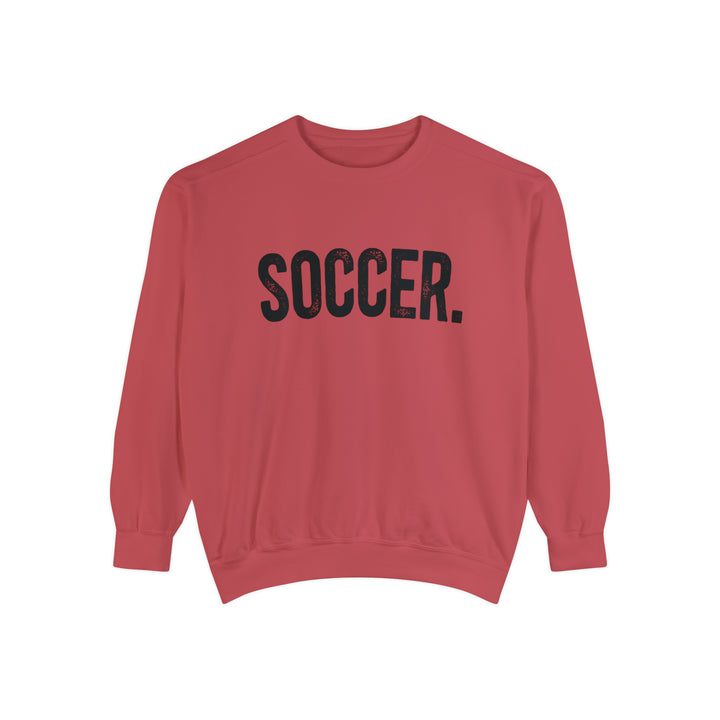 Rustic Design Soccer Unisex Adult Premium Crewneck Sweatshirt