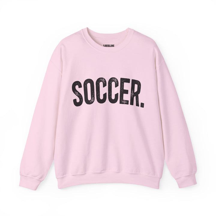 Rustic Design Soccer Unisex Adult Crewneck Sweatshirt