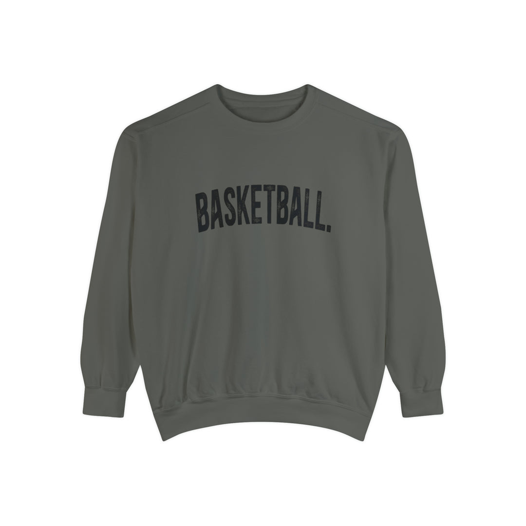 Rustic Design Basketball Unisex Adult Premium Crewneck Sweatshirt