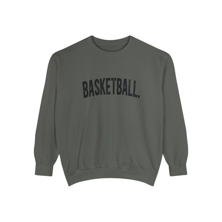 Rustic Design Basketball Unisex Adult Premium Crewneck Sweatshirt