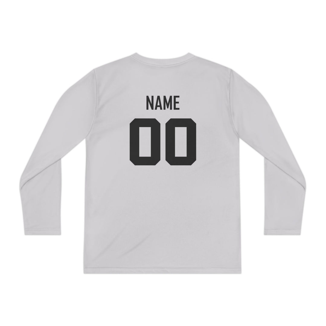 Jenison Girls Varsity Hockey Unisex Youth Long Sleeve Moisture Wicking Shirt