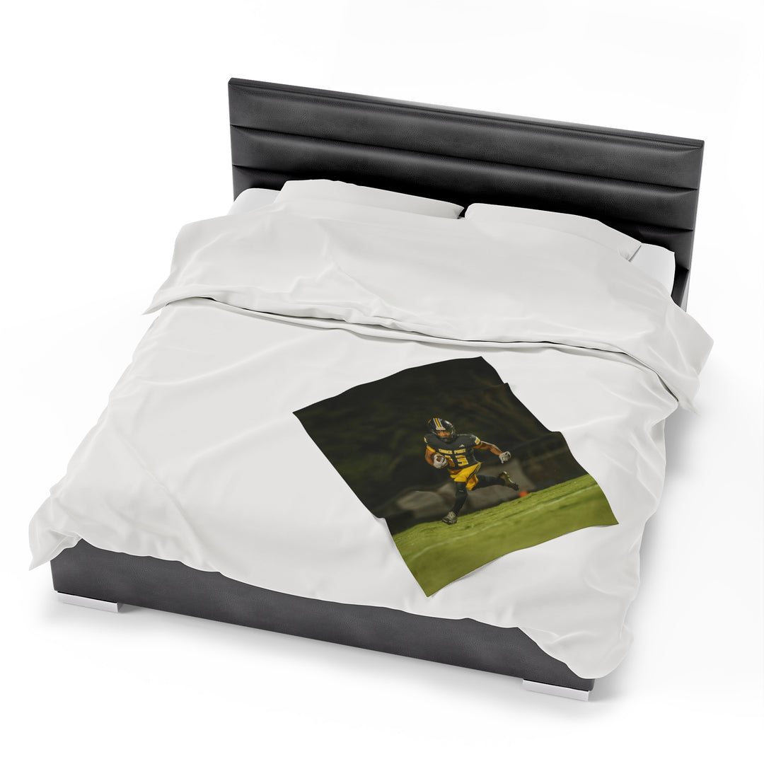 Quick Slants Photography Velveteen Plush Blanket