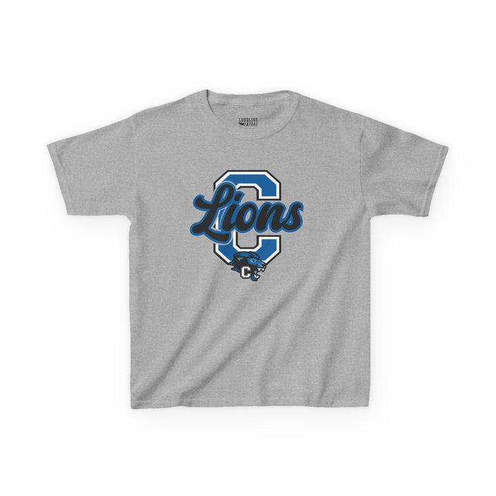 Canton Lions Football &amp; Cheer Gildan Unisex Youth T-Shirt - Big C Design