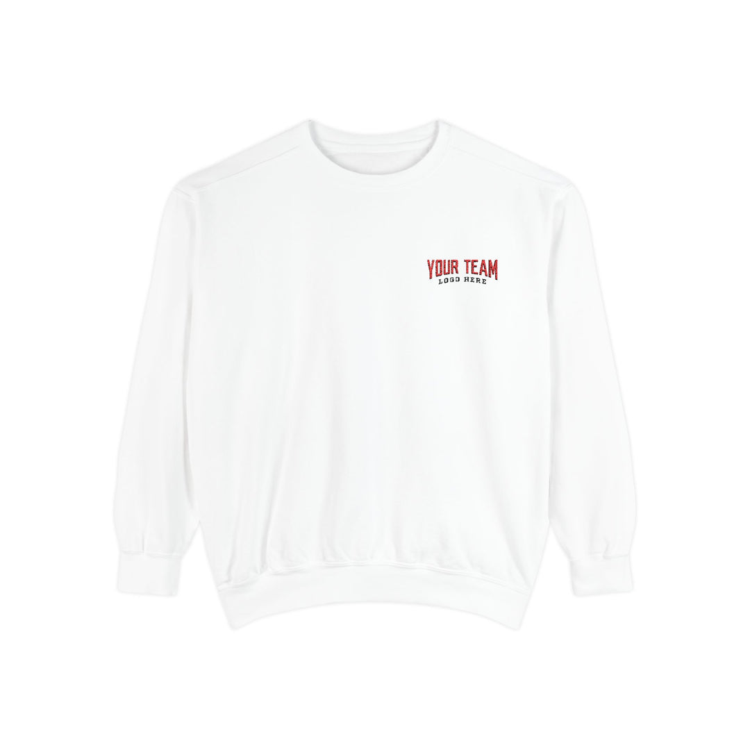 Unisex Adult Comfort Colors Crewneck Sweatshirt - Embroidered