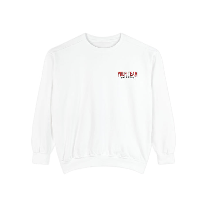 Unisex Adult Comfort Colors Crewneck Sweatshirt - Embroidered