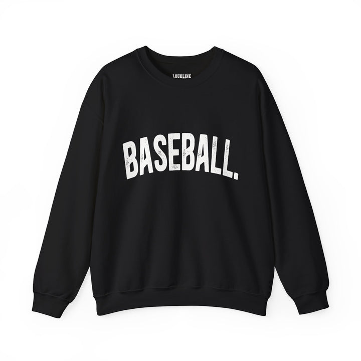 Rustic Design Baseball Unisex Adult Crewneck Sweatshirt