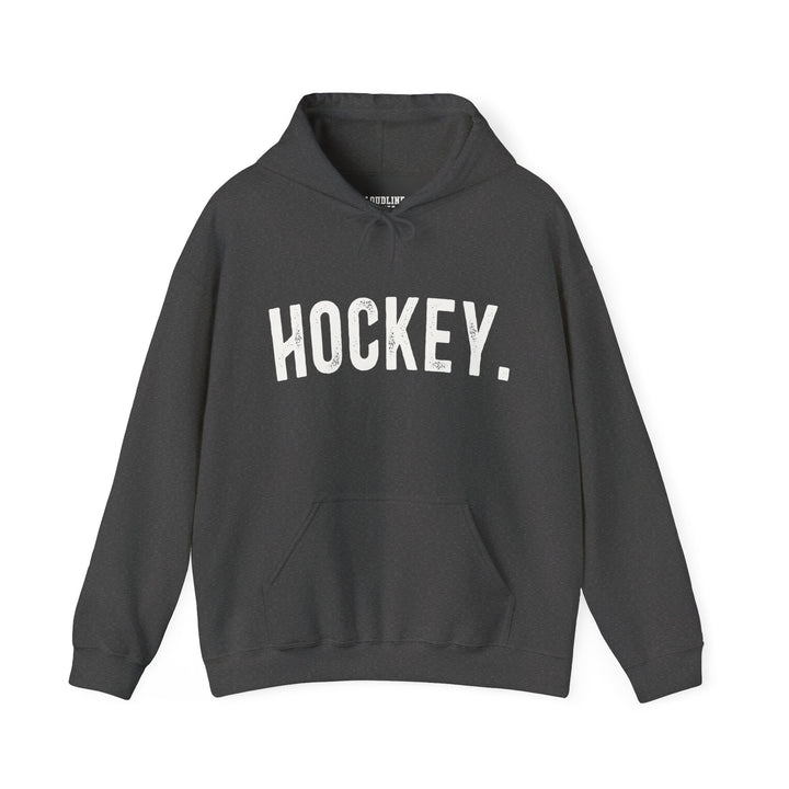Rustic Design Hockey Unisex Adult Hooded Sweatshirt