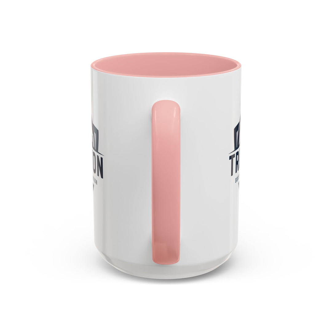 Trenton Soccer Association Accent Coffee Mug