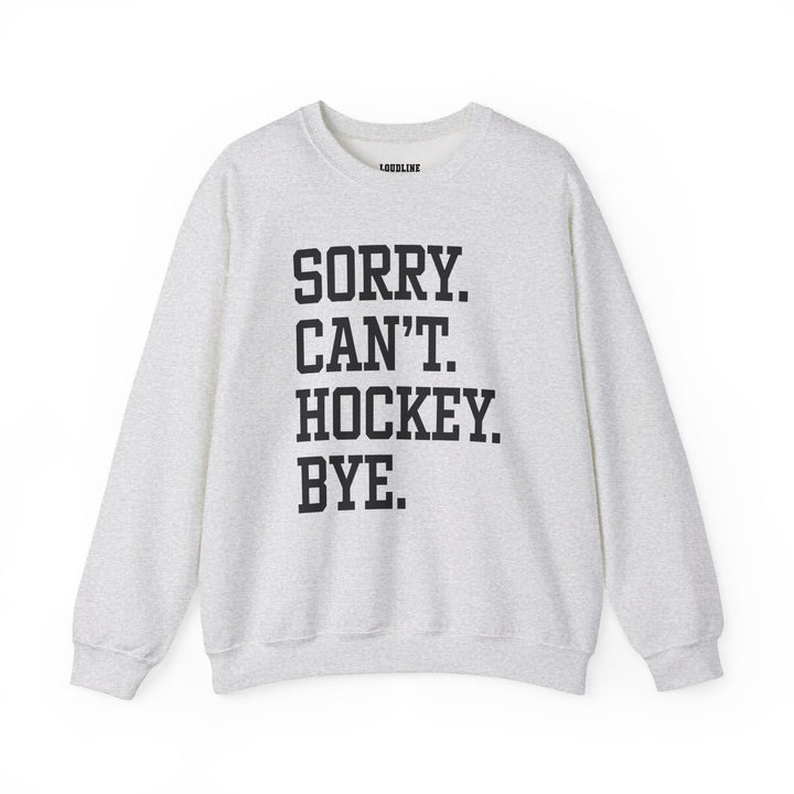 Sorry Can&