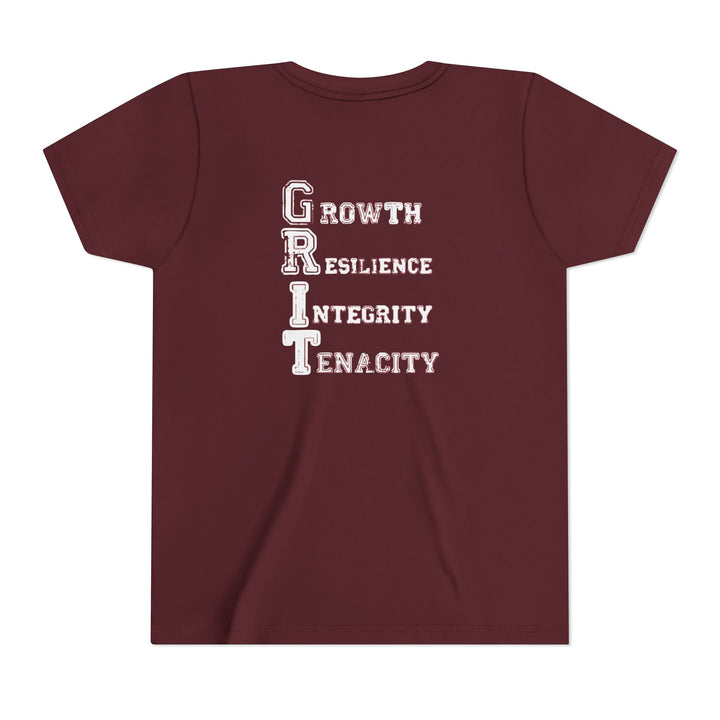 Southern Grit Unisex Youth Mid-Level T-Shirt w/Both Logos