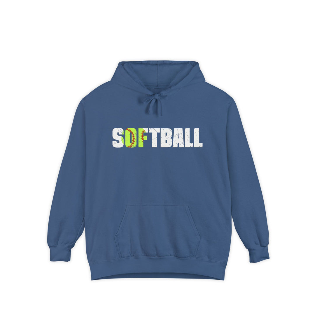 Softball Unisex Adult Premium Hooded Sweatshirt