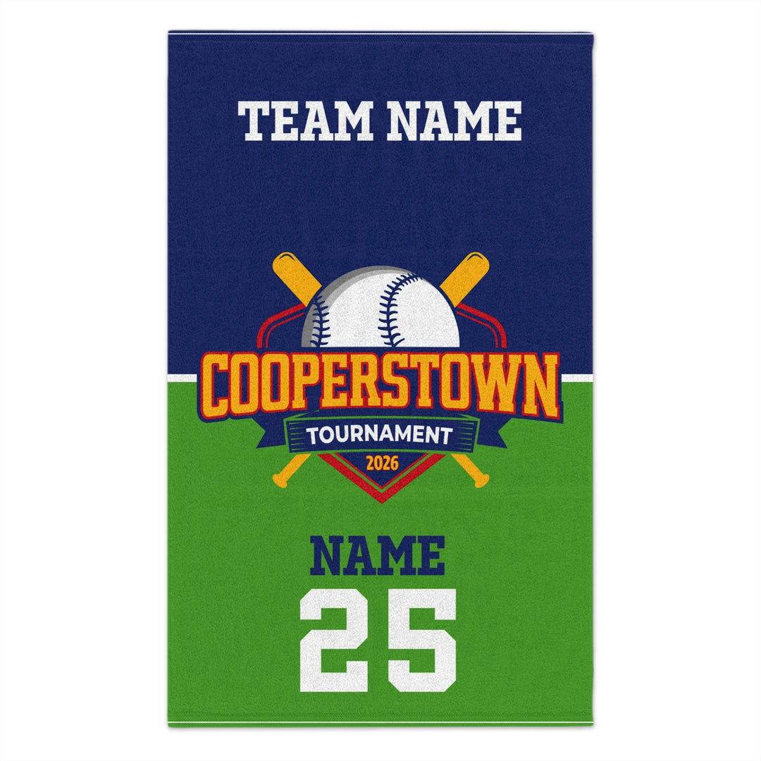Cooperstown Custom Baseball Trading Pin Rally Towel