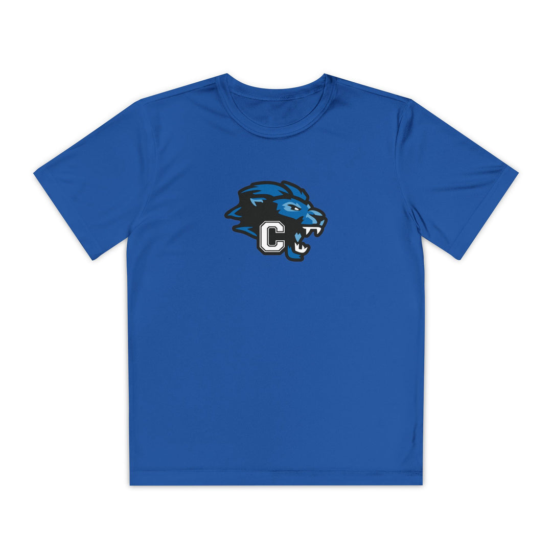 Canton Lions Football &amp; Cheer Unisex Youth Moisture Wicking T-Shirt