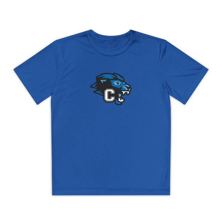 Canton Lions Football &amp; Cheer Unisex Youth Moisture Wicking T-Shirt