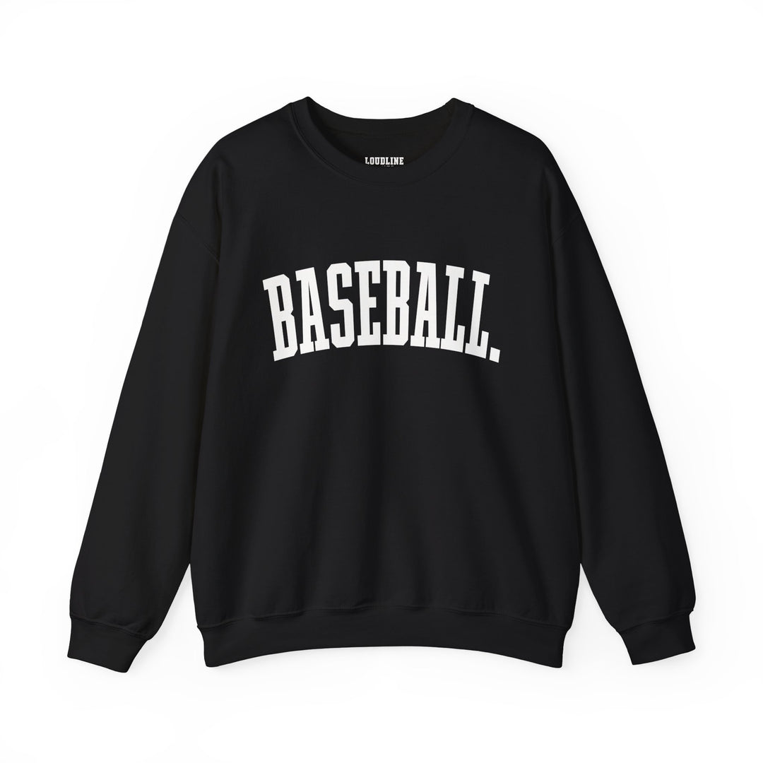 Tall Design Baseball Unisex Adult Crewneck Sweatshirt