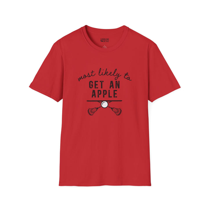 Most Likely To Lacrosse Unisex Adult T-Shirt