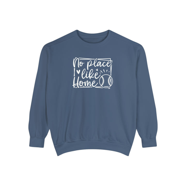 No Place Like Home Baseball Unisex Adult Premium Crewneck Sweatshirt