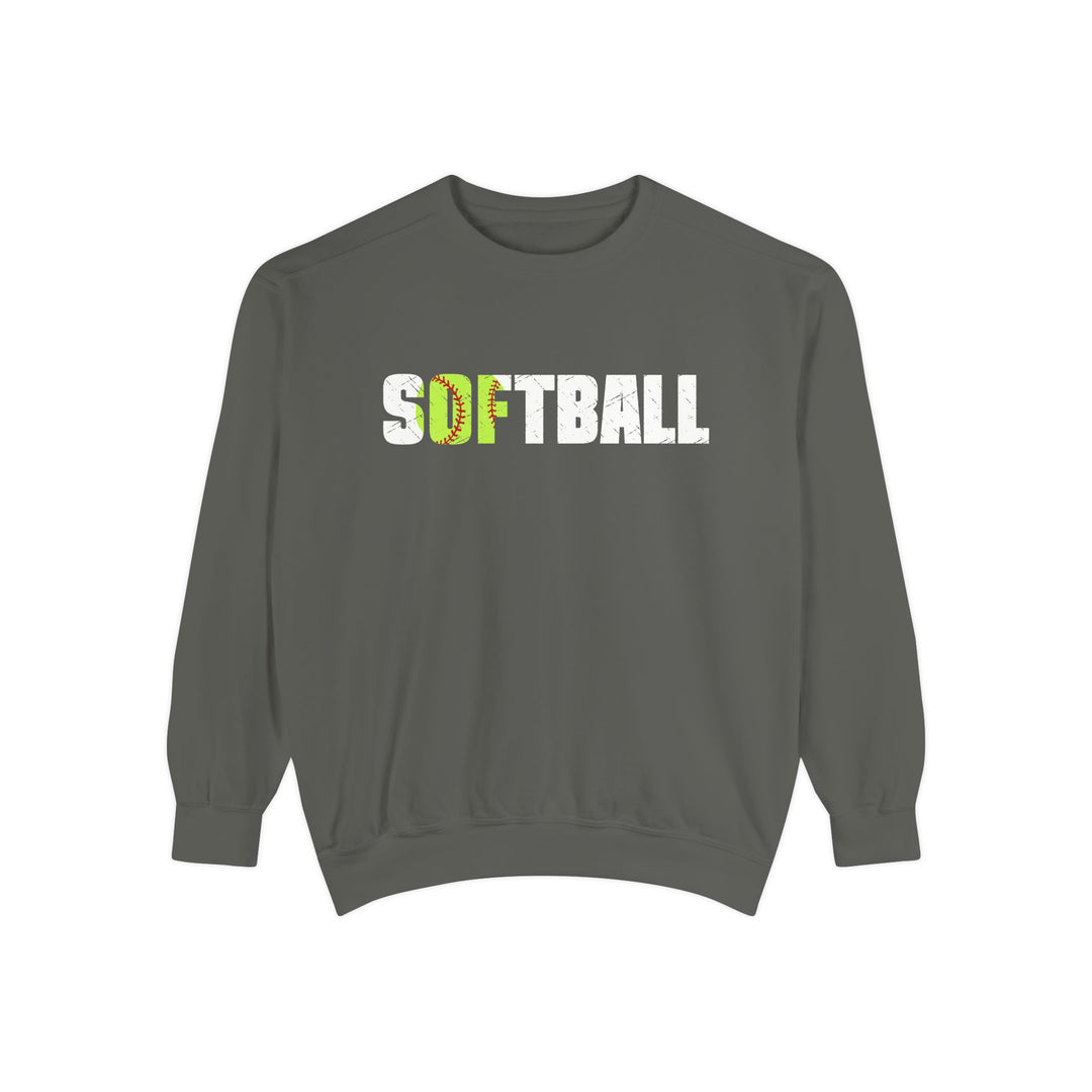 Softball Unisex Adult Premium Crewneck Sweatshirt