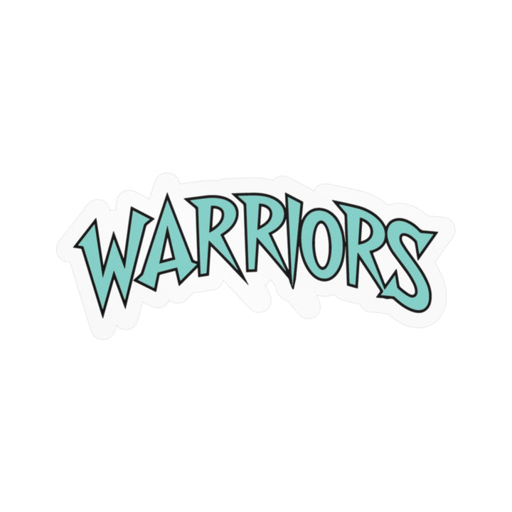 Warriors Kiss-Cut Vinyl Decals