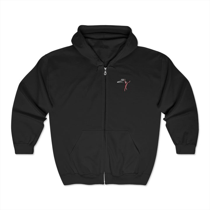 First Landing Dance Center Unisex Adult Full Zip Hooded Sweatshirt
