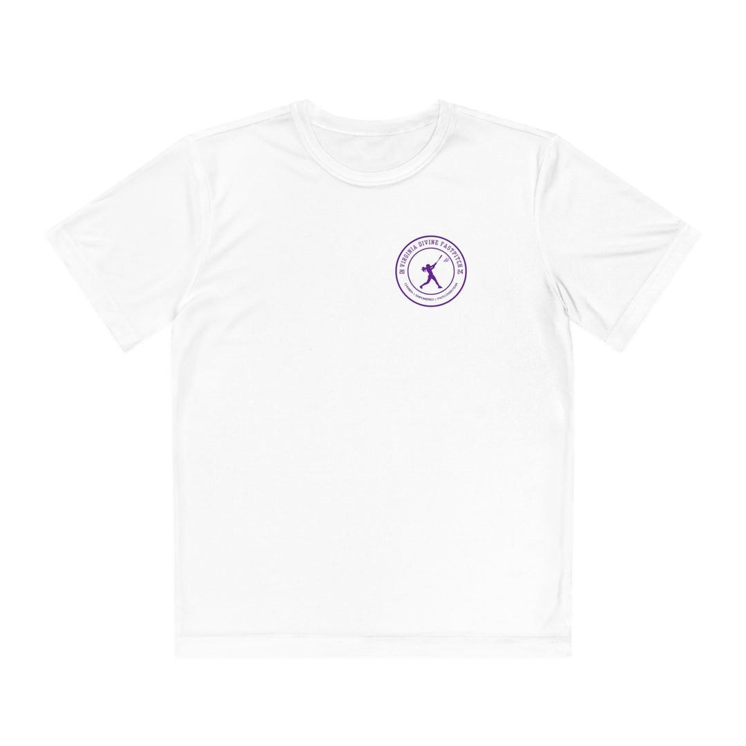 Virginia Divine Sports Unisex Youth Short Sleeve Competitor Moisture Wicking T-Shirt