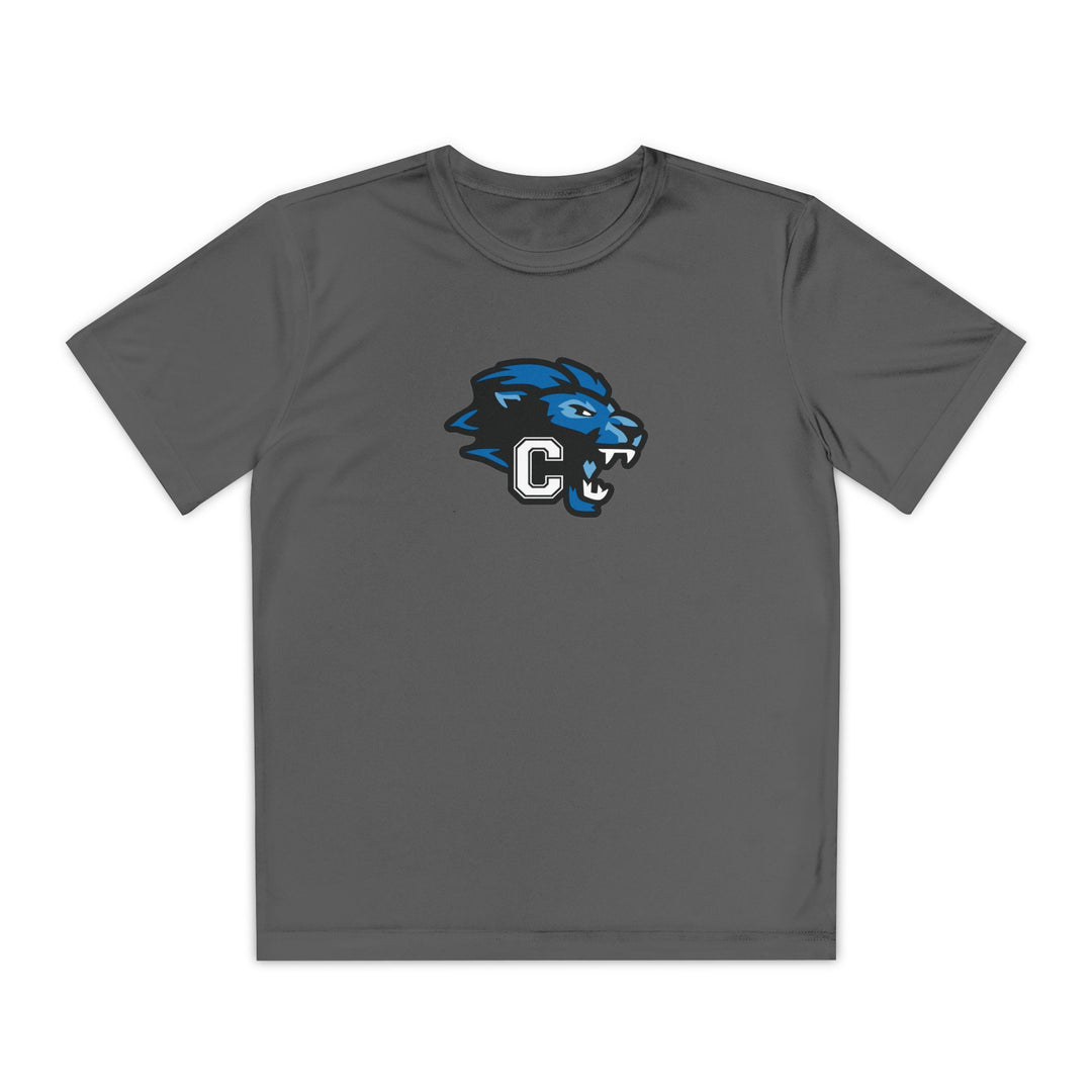 Canton Lions Football &amp; Cheer Unisex Youth Moisture Wicking T-Shirt