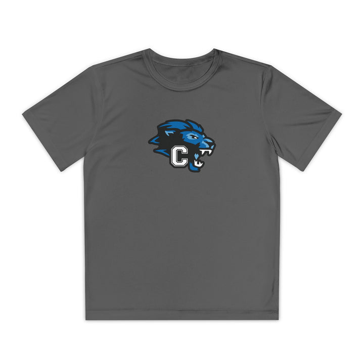 Canton Lions Football &amp; Cheer Unisex Youth Moisture Wicking T-Shirt