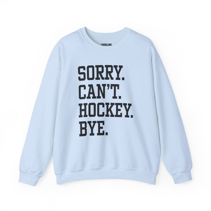 Sorry Can&