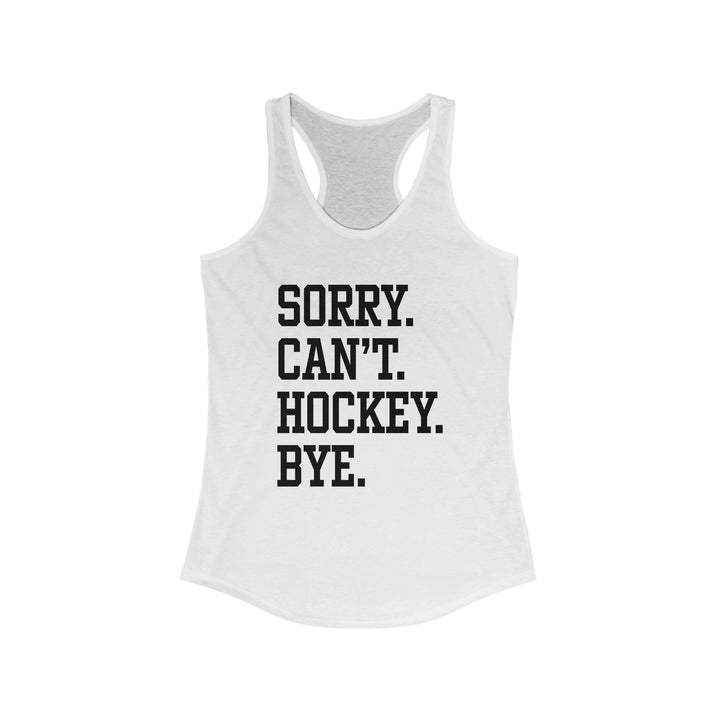 Sorry Can&