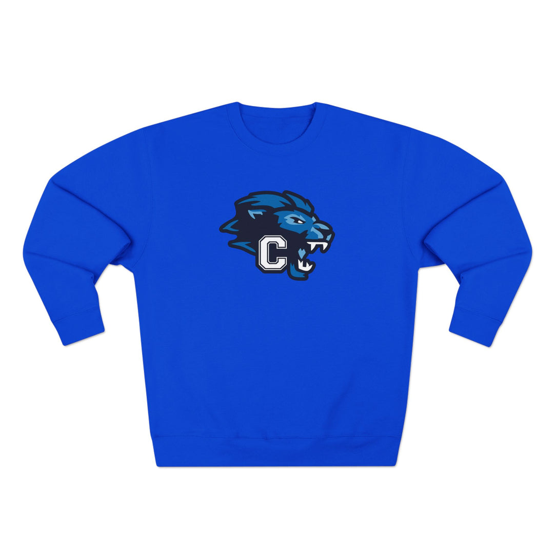Canton Lions Youth Football &amp; Cheer Unisex Adult Premium Crewneck Sweatshirt