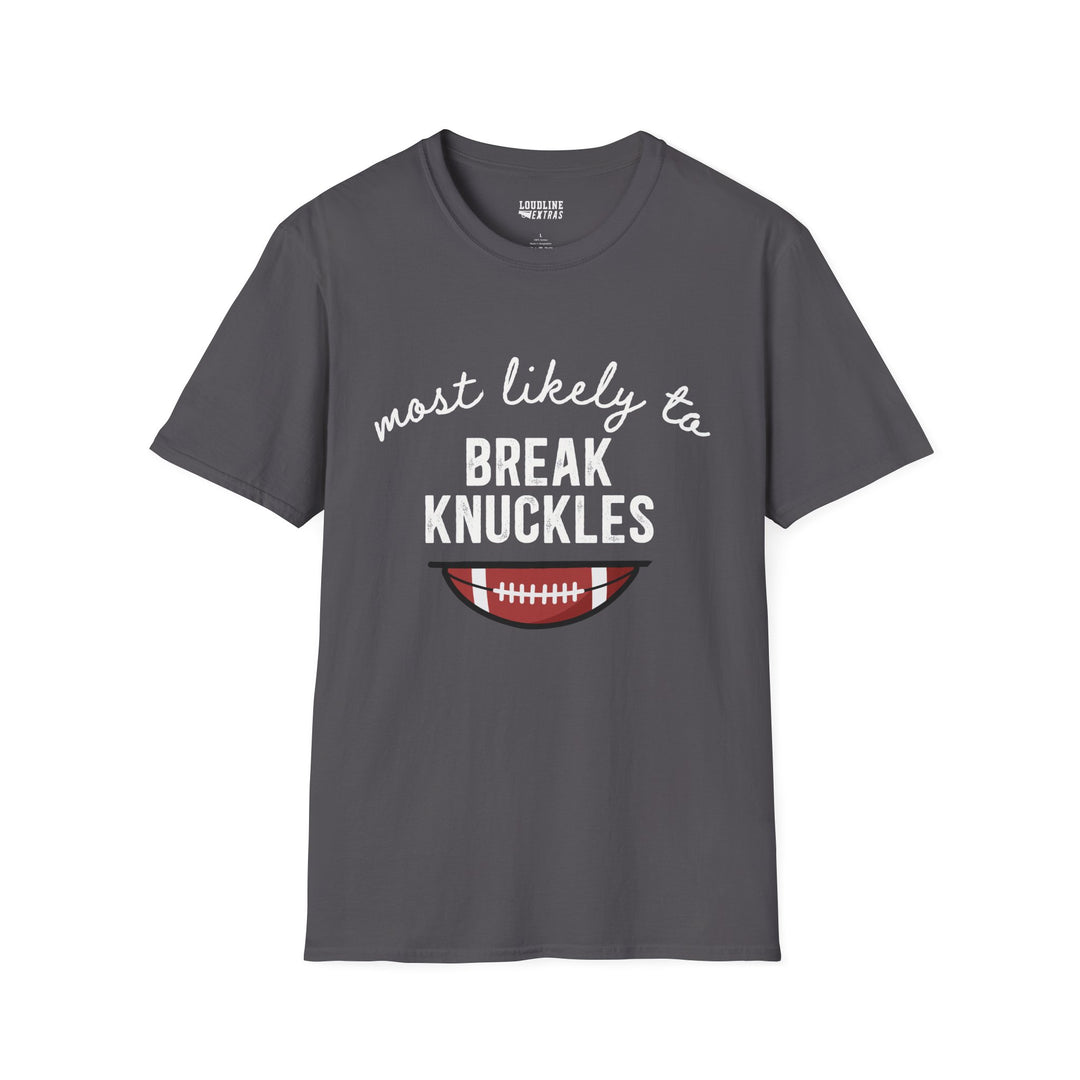 Most Likely To Football Unisex Adult T-Shirt