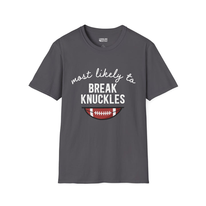Most Likely To Football Unisex Adult T-Shirt