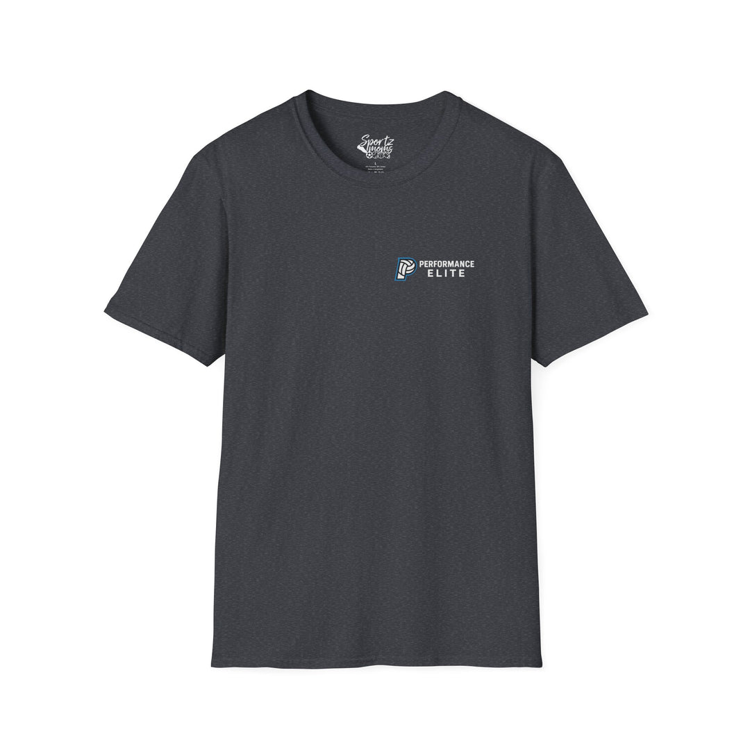 Performance Elite Unisex Adult T-Shirt w/Front &amp; Back Logo