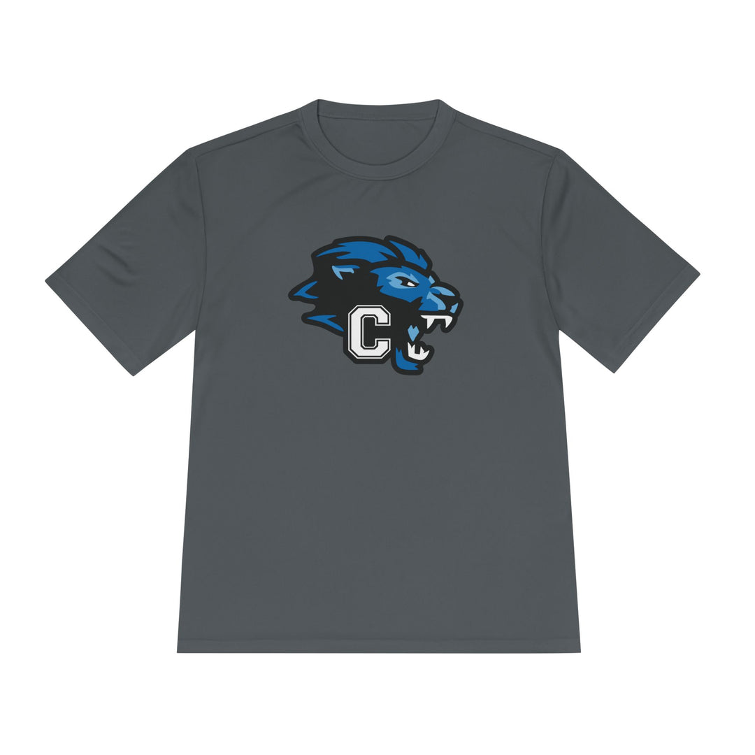 Canton Lions Football &amp; Cheer Unisex Adult Moisture Wicking T-Shirt
